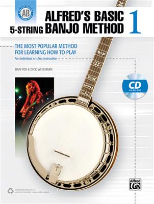 Alfred's Basic 5-String Banjo Method 1