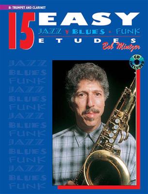 15 Easy Jazz, Blues & Funk Etudes - Bb Instr