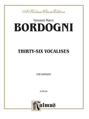 Thirty-six Vocalises in Modern Style (Spicker)