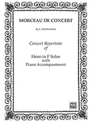 Camille Saint-Saëns: Morceau De Concert: Horn Solo