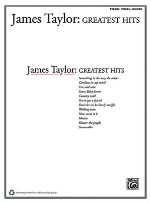James Taylor: James Taylor: Greatest Hits: Klavier, Gesang, Gitarre (Songbooks)