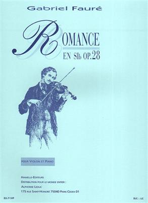 Gabriel Fauré: Romance For Violin And Piano In E Flat Op.28: Violine mit Begleitung