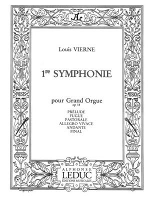 Louis Vierne: Symphonie No. 1 Op. 14: Orgel