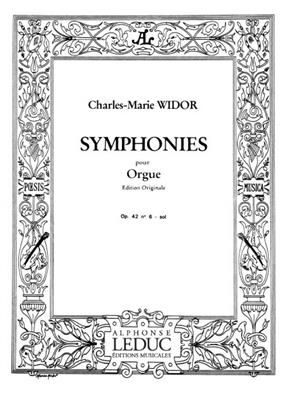 Charles-Marie Widor: Symphonie For Organ No.6 Op.42 No.2: Orgel
