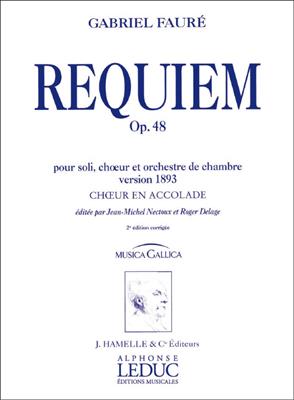 Gabriel Fauré: Requiem Op.48: Gemischter Chor mit Begleitung