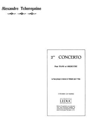 Alexander Tcherepnin: Piano Concerto No. 2 Op 26: Klavier Duett