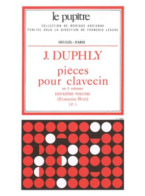 Jacques Duphly: Pieces de Clavecin Vol.2: Cembalo