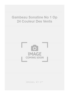 Anton Diabelli: Gambeau Sonatine No 1 Op 24 Couleur Des Vents: Bläserensemble