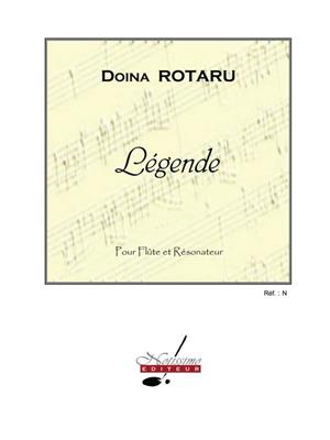 Doïna Rotaru: Legende pour flûte et resonateur: Flöte mit Begleitung