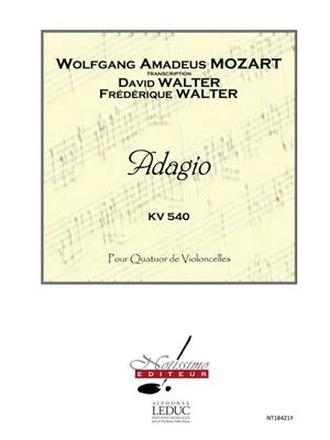 Wolfgang Amadeus Mozart: Adagio: Cello Ensemble
