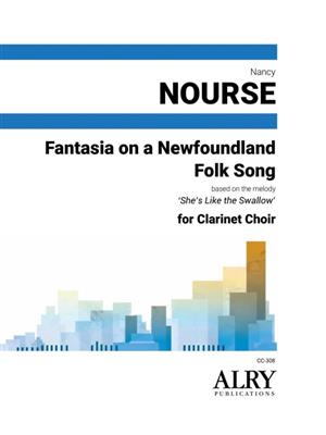 Nancy Nourse: Fantasia on a Newfoundland Folk Song: Klarinette Ensemble