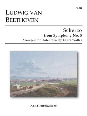 Ludwig van Beethoven: Scherzo from Symphony No. 5: (Arr. Laura Walter): Flöte Ensemble