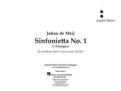 Johan de Meij: Sinfonietta No. I (Energico): Blechbläser Ensemble