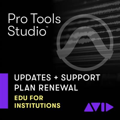 Pro Tools Studio Perp Upd & Sup Renewal - Edu Inst
