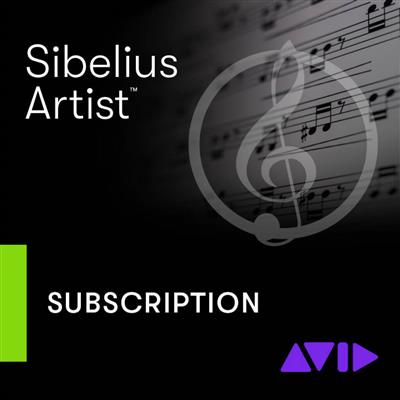 Sibelius Artist 1-Year Subscription