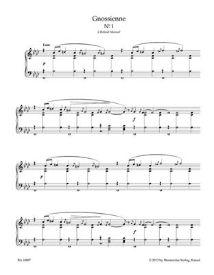Erik Satie: Gnossiennes: Klavier Duett