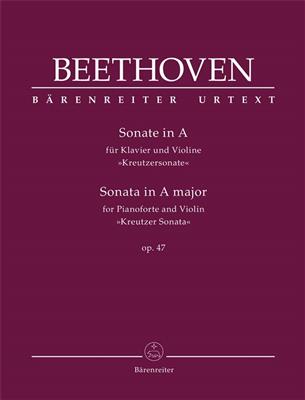 Ludwig van Beethoven: Sonata for Pianoforte and Violin op. 47: Violine mit Begleitung