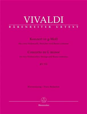 Antonio Vivaldi: Concerto for two Violoncellos in G minor RV 531: (Arr. Martin Schelhaas): Streichensemble