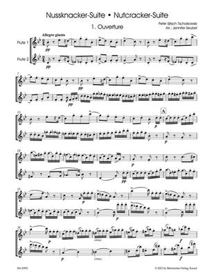 Pyotr Ilyich Tchaikovsky: Nutcracker Suite for two Flutes: (Arr. Jennifer Seubel): Flöte Duett