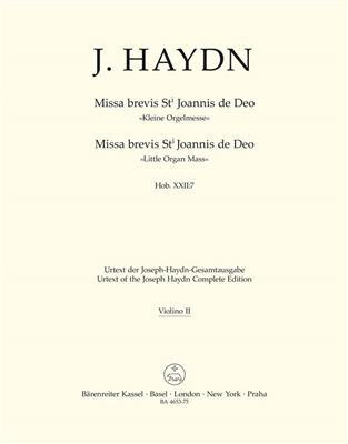 Franz Joseph Haydn: Missa Brevis Sancti Joannis De Deo: Violine Solo