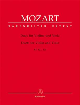Wolfgang Amadeus Mozart: Duos: Streicher Duett