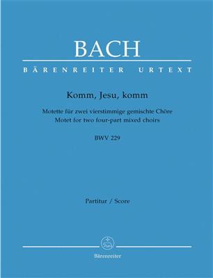Johann Sebastian Bach: Motet No.5 Komm, Jesu, komm BWV 229: Gemischter Chor mit Begleitung