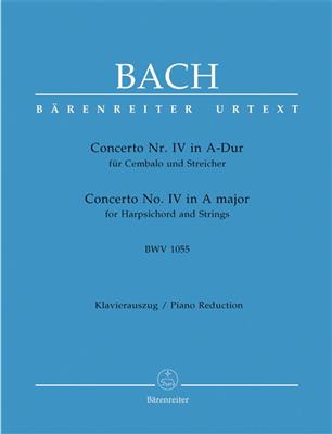 Johann Sebastian Bach: Concerto for Keyboard No.4 in A major BWV 1055: Klavier Duett