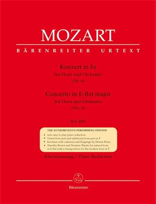 Wolfgang Amadeus Mozart: Horn Concerto in E-flat major No. 4: Horn mit Begleitung