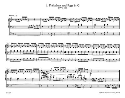 Johann Sebastian Bach: Eight Little Preludes & Fugues For Organ: Orgel