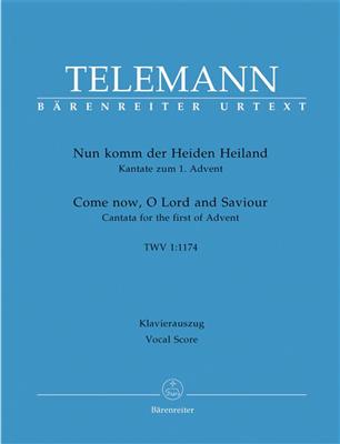 Georg Philipp Telemann: Nun Komm Der Heiden Heiland: (Arr. Andreas Köhs): Klavier Solo