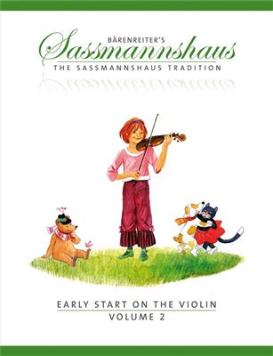Egon Sassmannshaus: Early Start on the Violin 2 (English/French): Violine Solo