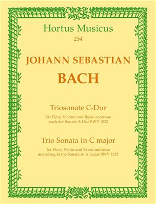 Johann Sebastian Bach: Trio Sonata C major BWV1032 Fl, Vln: Kammerensemble
