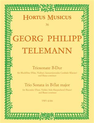 Georg Philipp Telemann: Trio Sonata in B flat: Kammerensemble