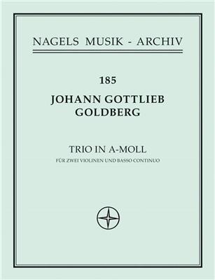Johann Gottlieb Goldberg: Triosonate fur zwei Violinen und Basso continuo: Kammerensemble