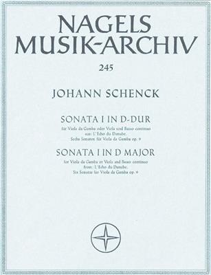 Johann Schenck: Sonata I aus LEcho du Danube: Viola Da Gamba