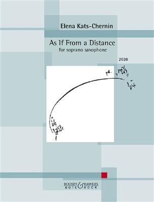 Elena Kats-Chernin: As If From a Distance: Saopransaxophon