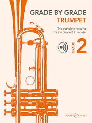 Grade by Grade - Trumpet Grade 2: Trompete mit Begleitung