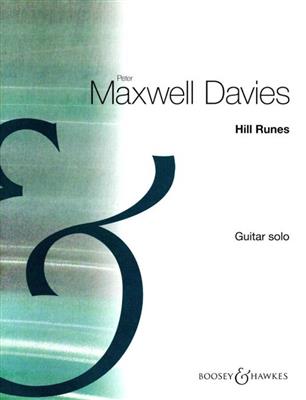 Peter Maxwell Davies: Hill Runes: Gitarre Solo