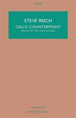 Steve Reich: Cello Counterpoint: Cello mit Begleitung