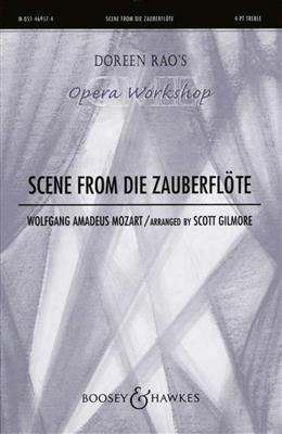 Wolfgang Amadeus Mozart: Scene from The Magic Flute: (Arr. Scott Gilmore): Frauenchor mit Klavier/Orgel