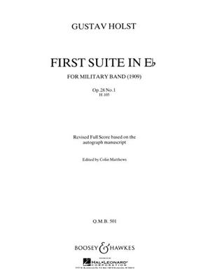 Gustav Holst: First Suite in E Flat Op. 28 No. 1: Blasorchester