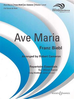 Franz Biebl: Ave Maria: (Arr. Robert Cameron): Blasorchester