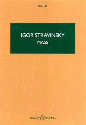 Igor Stravinsky: Mass: Gemischter Chor mit Ensemble