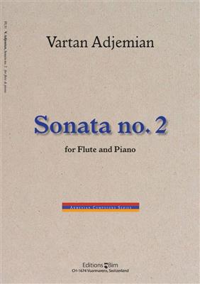 Vartan Adjemian: Sonata No. 2: Flöte mit Begleitung
