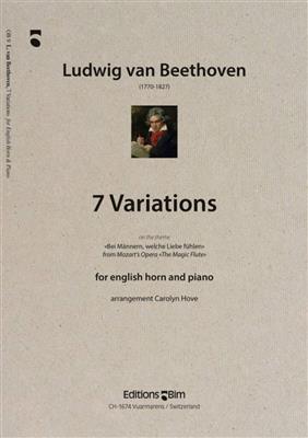 Ludwig van Beethoven: 7 Variations: Englischhorn