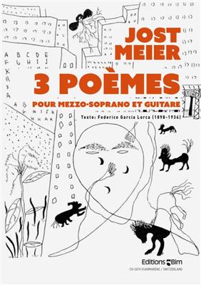Jost Meier: 3 Poèmes: Gesang mit Gitarre
