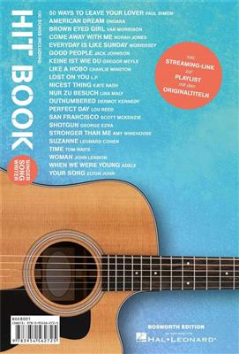 Hitbook Singer-Songwriter - 100 Songs für Gitarre: Gitarre Solo