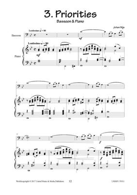 6 Great Recital Pieces for Bassoon and Piano: Fagott mit Begleitung
