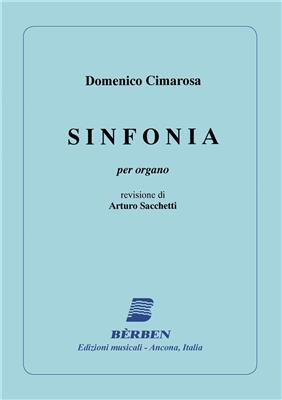 Domenico Cimarosa: Sinfonia Per Organo: Orgel