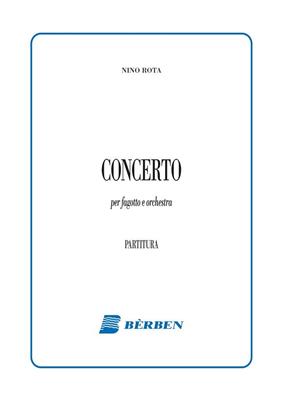 Nino Rota: Concerto per Fagotto e Orchestra: Orchester mit Solo